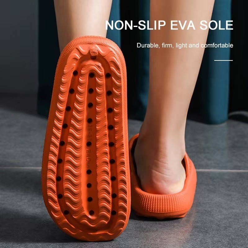 Cozy Pillow Slides Anti-Slip Sandals Ultra Soft Slippers Cloud Home Outdoor Shoe