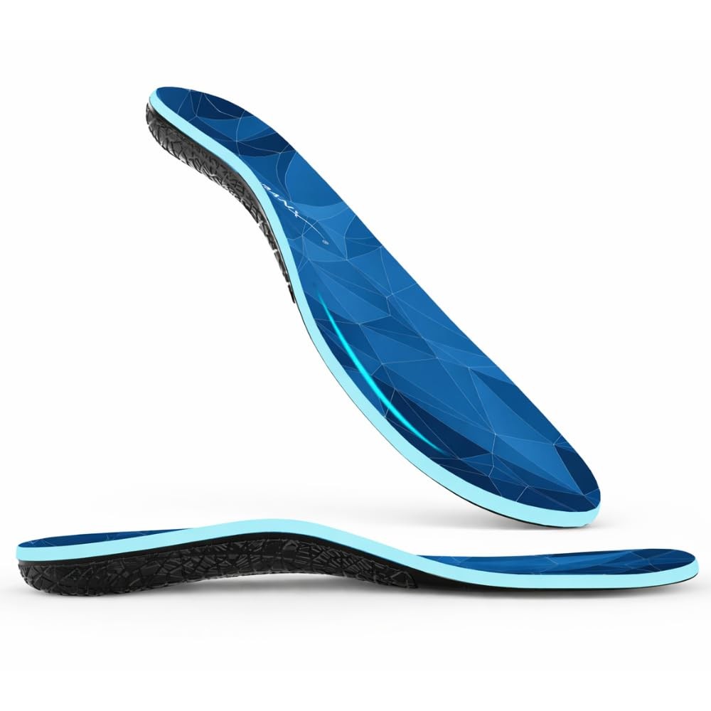 NASA Grade Plantar Fasciitis Insoles – High Arch Support Insoles Men Women – …
