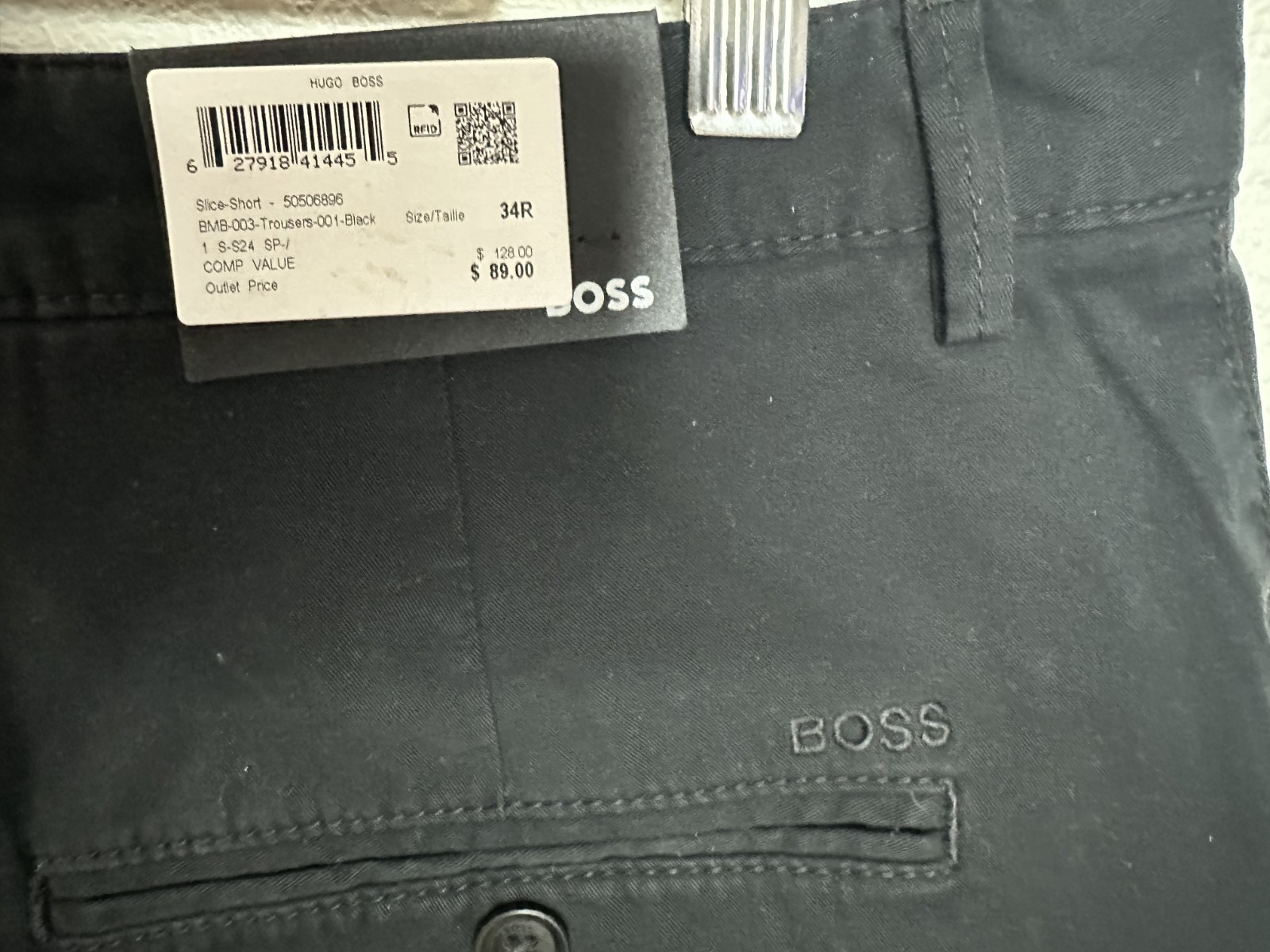 Hugo Boss mens shorts, barley worn, quick shipping