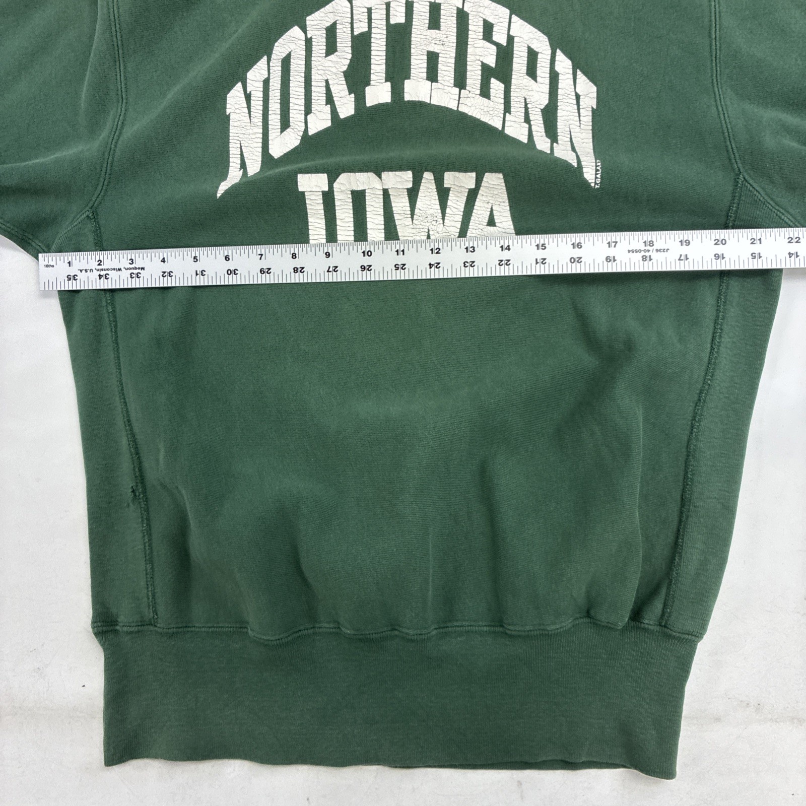 Vintage Northern Iowa Champion Reverse Weave Crewneck Sweatshirt Size Large 90s