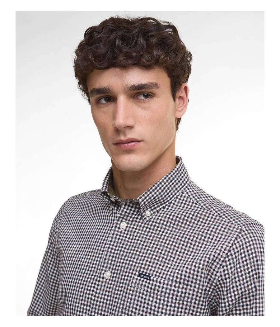 BARBOUR Casual Cotton Shirt Plaid Warm 100% Cotton – Color Options