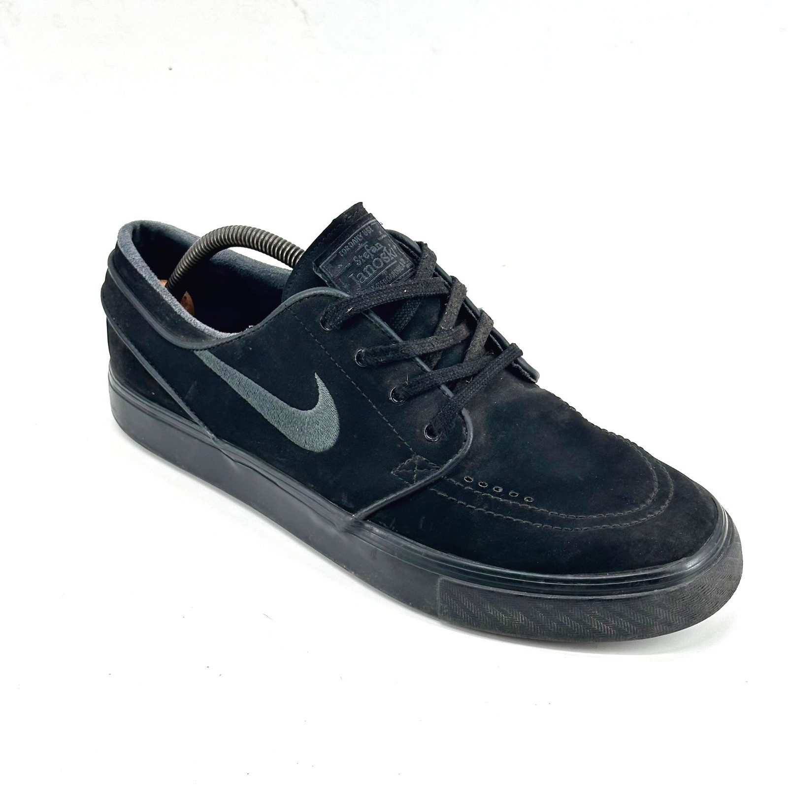 Nike SB Stefan Janoski Triple Black Suede Skateboard Shoes Men’s 10 633014-022