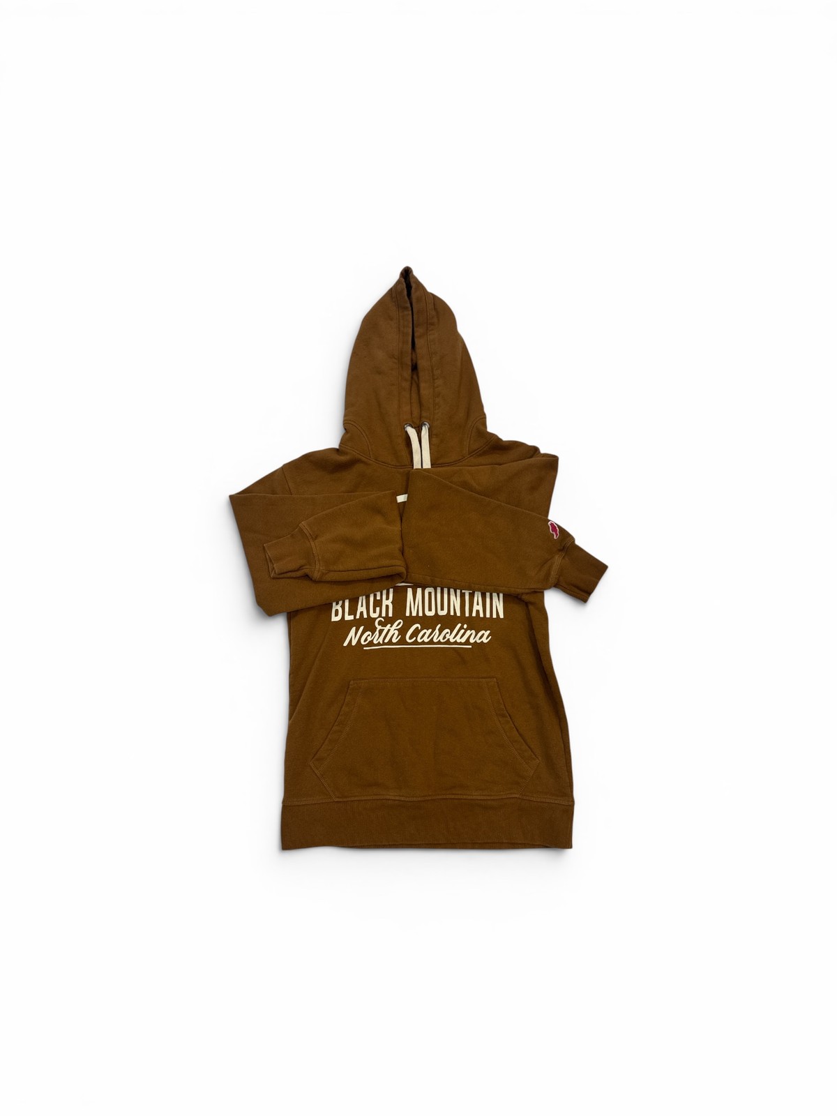 Mountain Hardwear Pine Peak Men’s Hoodie Gold Size SMALL Organic Cotton
