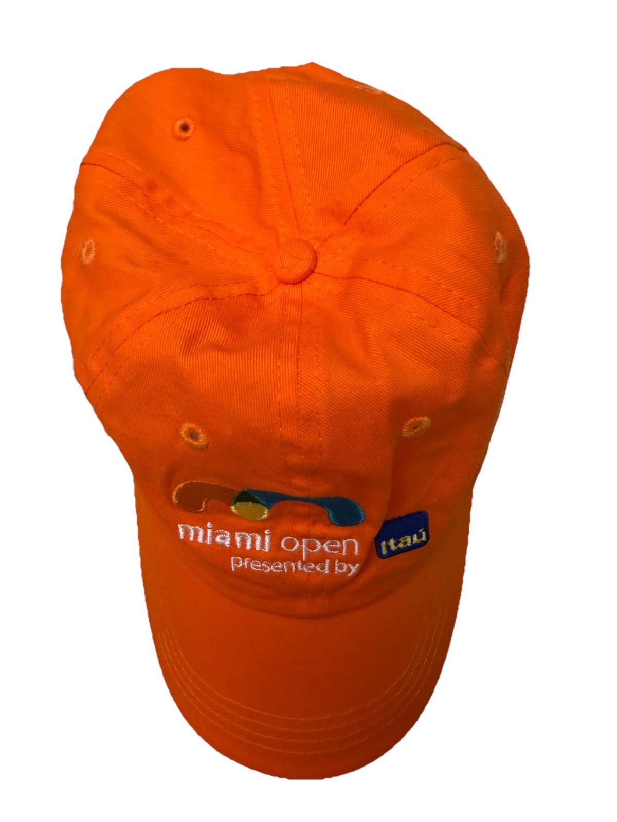 2017 Miami Open by Itaú Tennis Miami Masters Cap Hat Orange Roger Federer