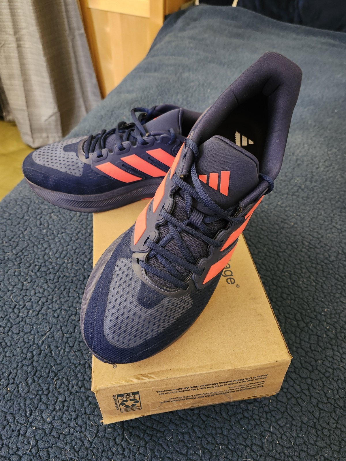 adidas boost running shoes men 11.5 new