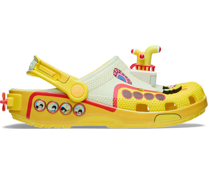 NWT The Beatles X Yellow Submarine Crocs Unisex Size Men’s 7 Women’s 9 M7 W9