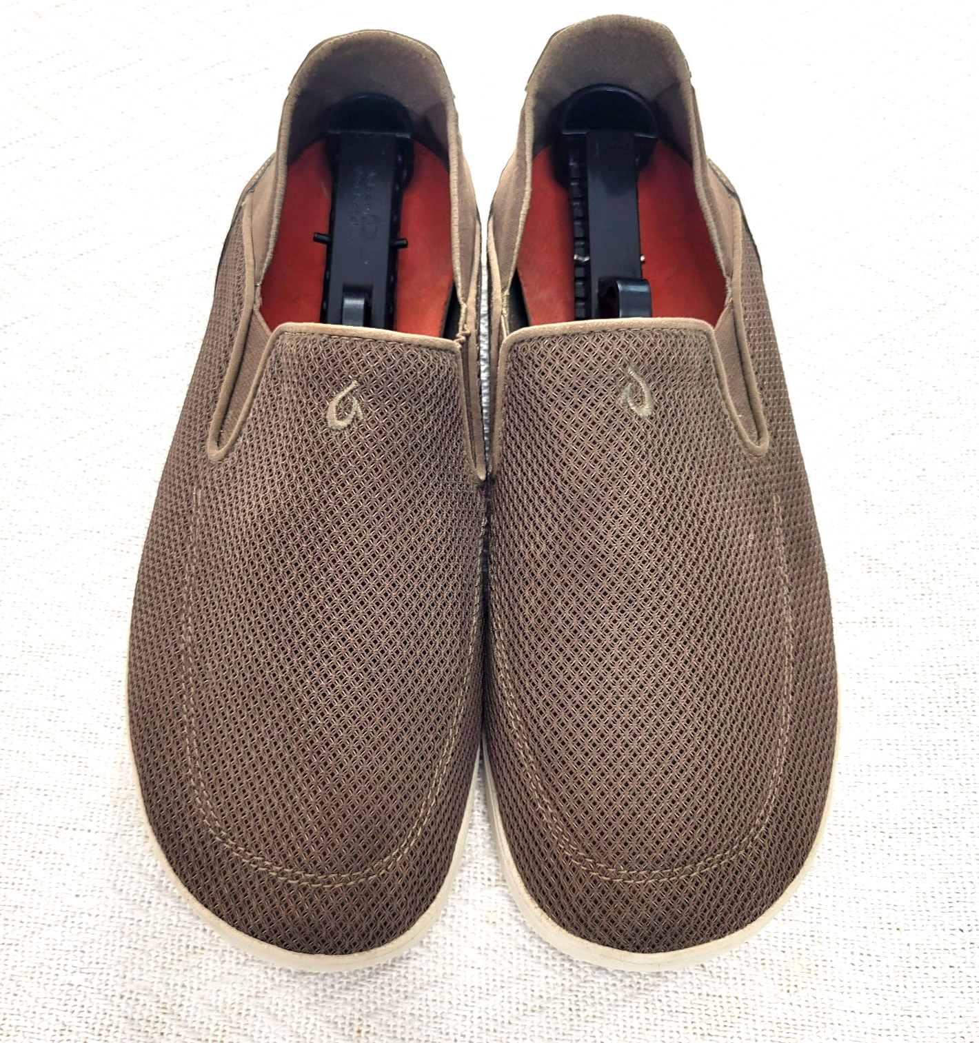 Olukai Nohea Pae Mesh Slip On Casual Shoe Brown Men’s 10.5 Comfort Walking