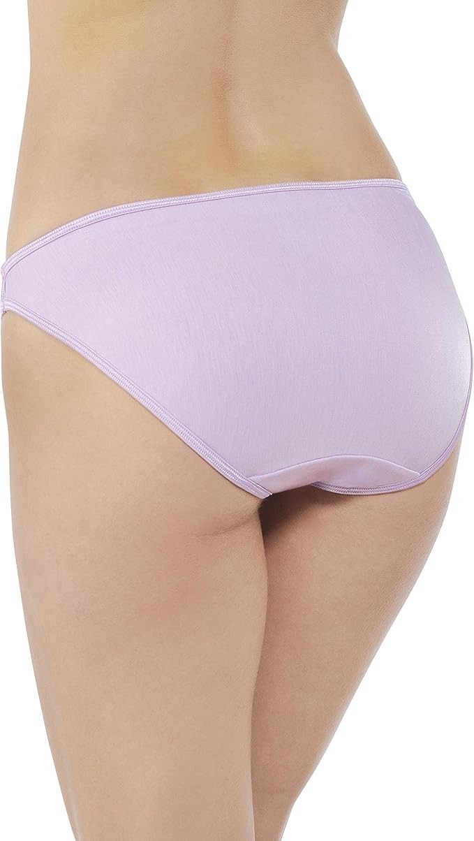 4 prs VANITY FAIR String Bikini ILLUMINATION 18108 Panty LILAC Size- 5~6~7~8