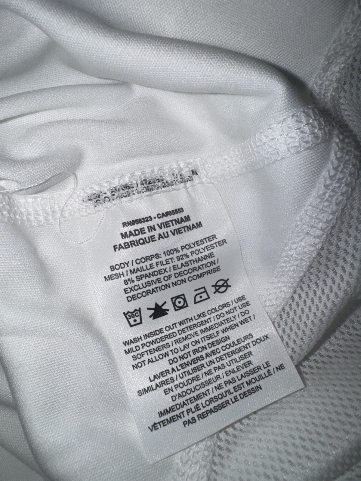 Nike Pro Elite Team Botswana Running Shirt White CT0575-100 Women’s Size XS