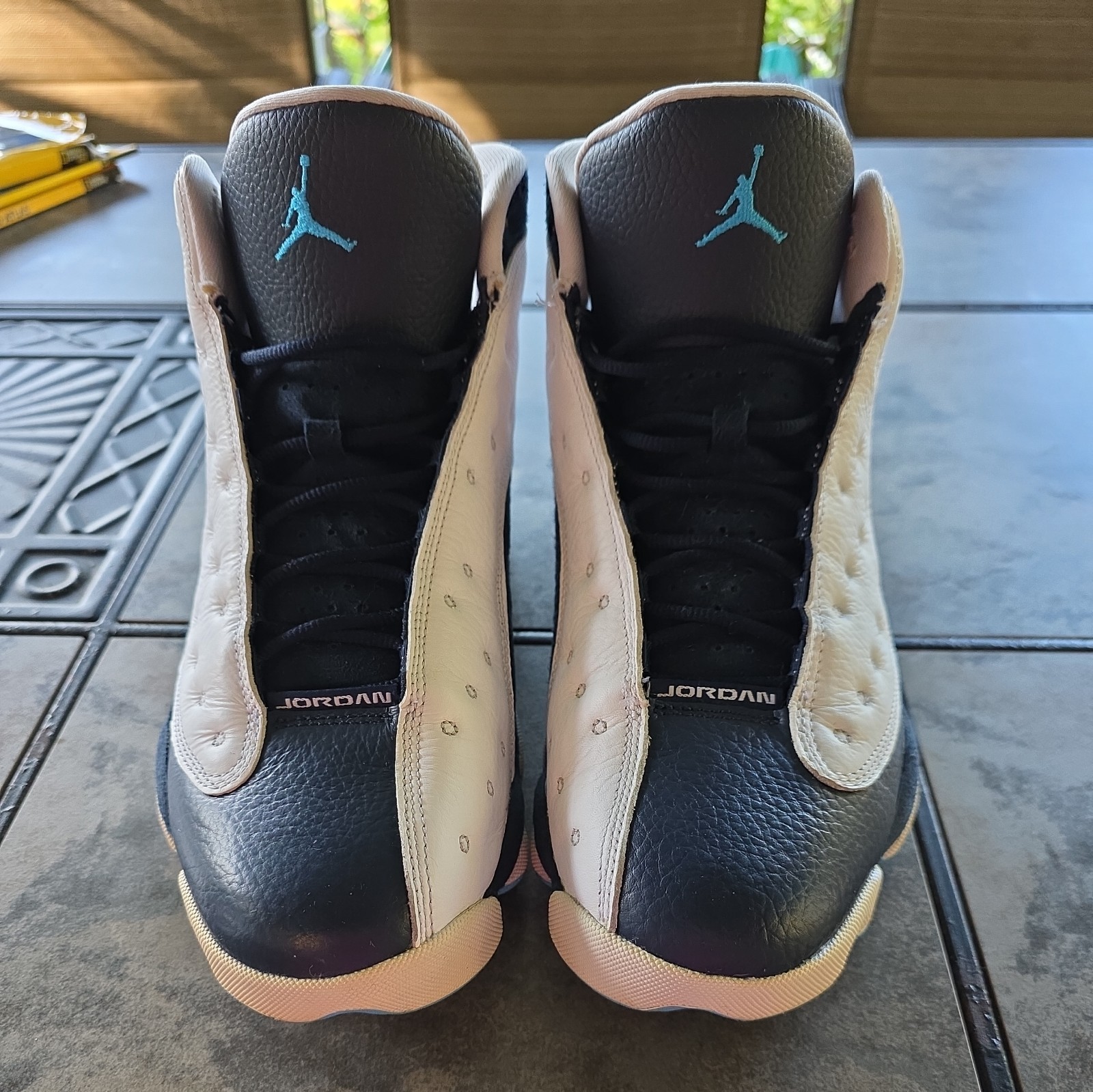 Size 11M Air Jordan 13 White Obsidian 414571-144 No Box!!!