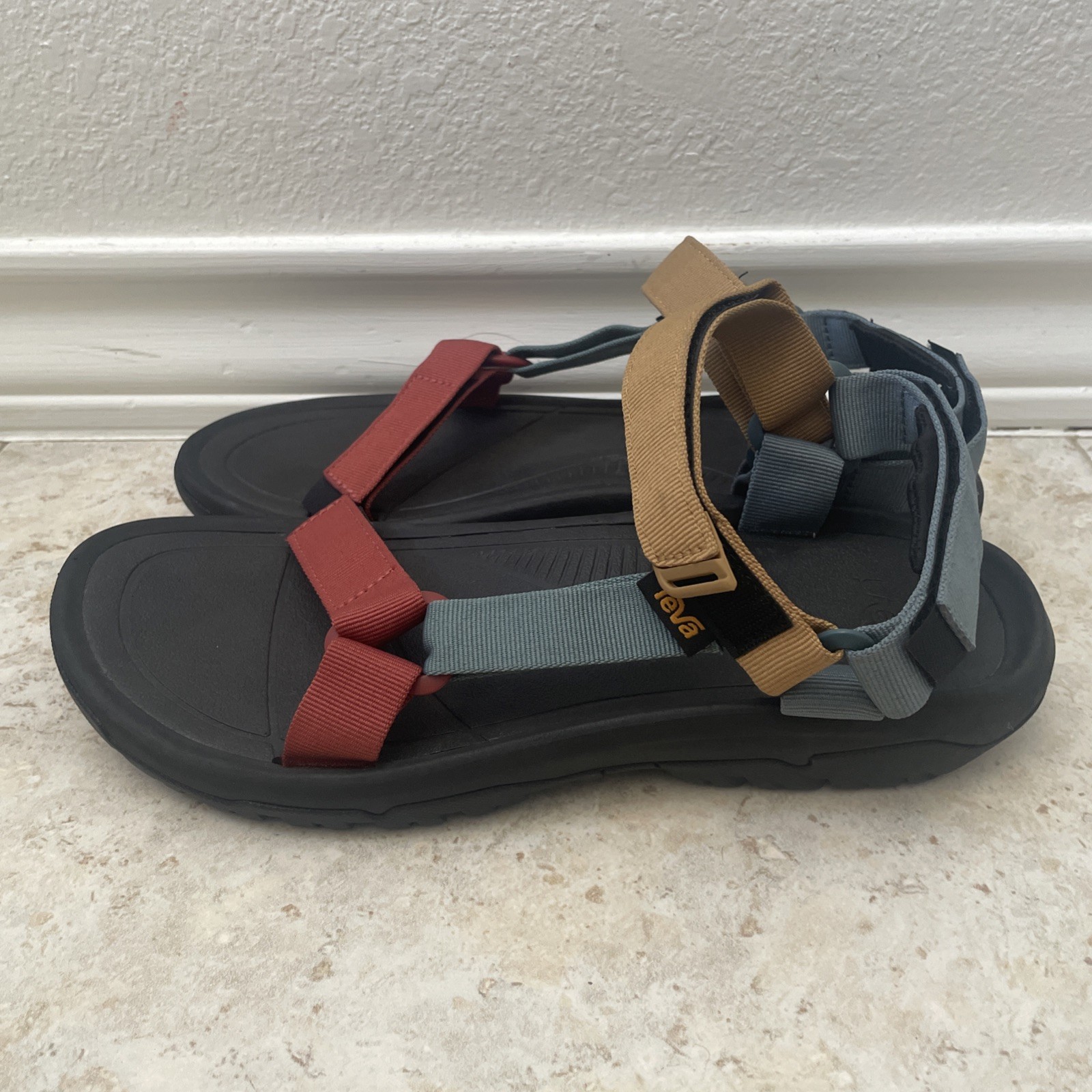 TEVA Hurricane XLT2 Sport Sandals Men’s 12 Earth Strappy Cushioned Hiking