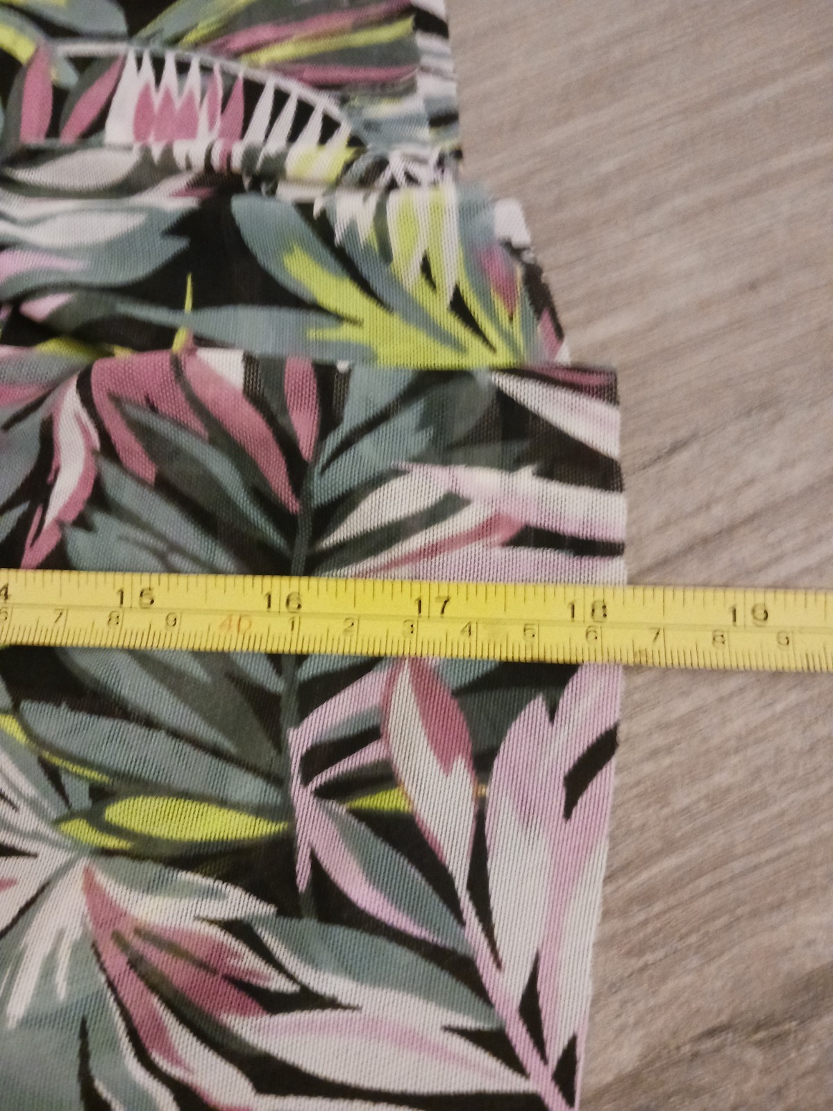 Kona Sol Tankini Top Multicolor Palm Leaf Women’s 3X ( 24-26 ) NWT