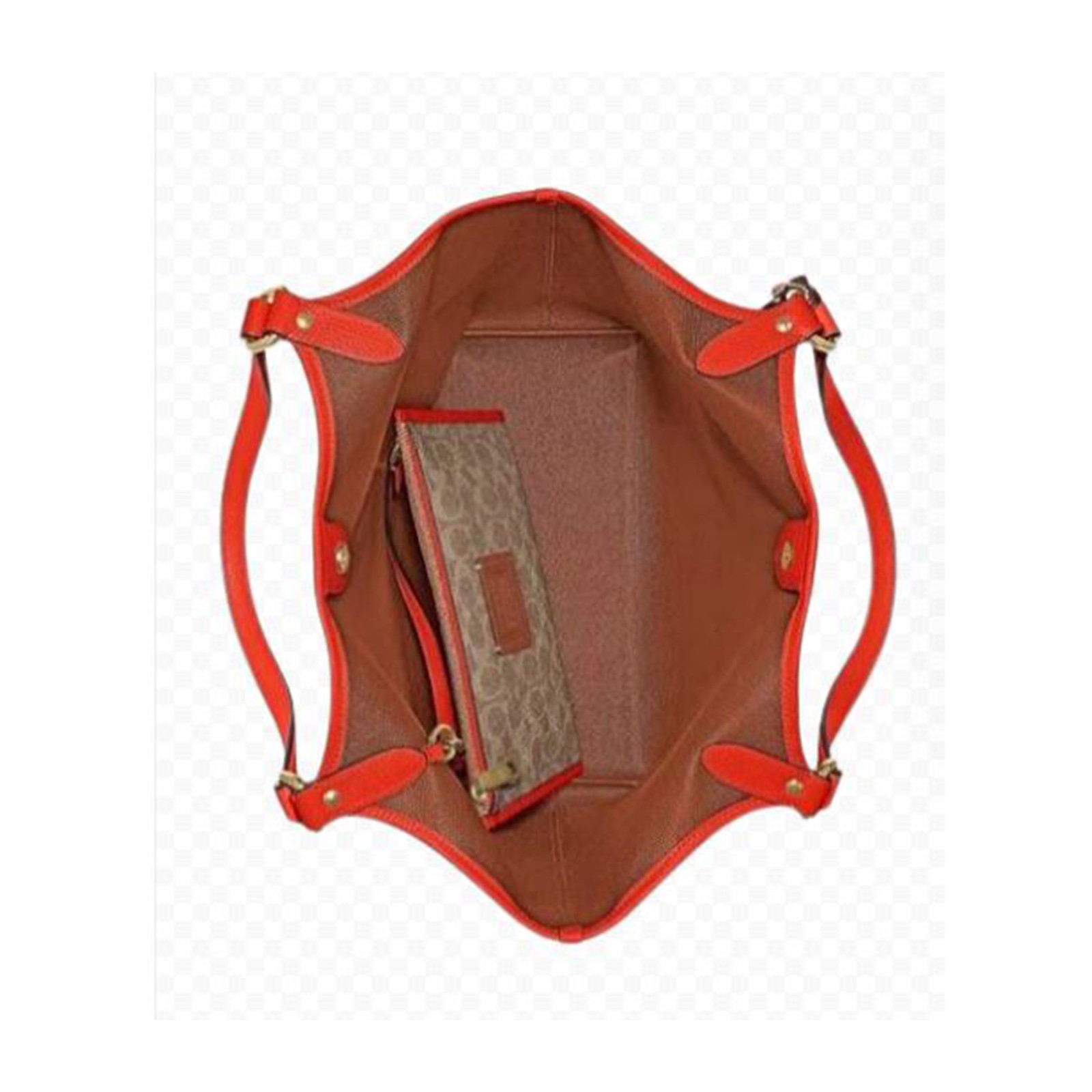 Coach Day Tote – B4/Sun Orange C6337-B4B4D