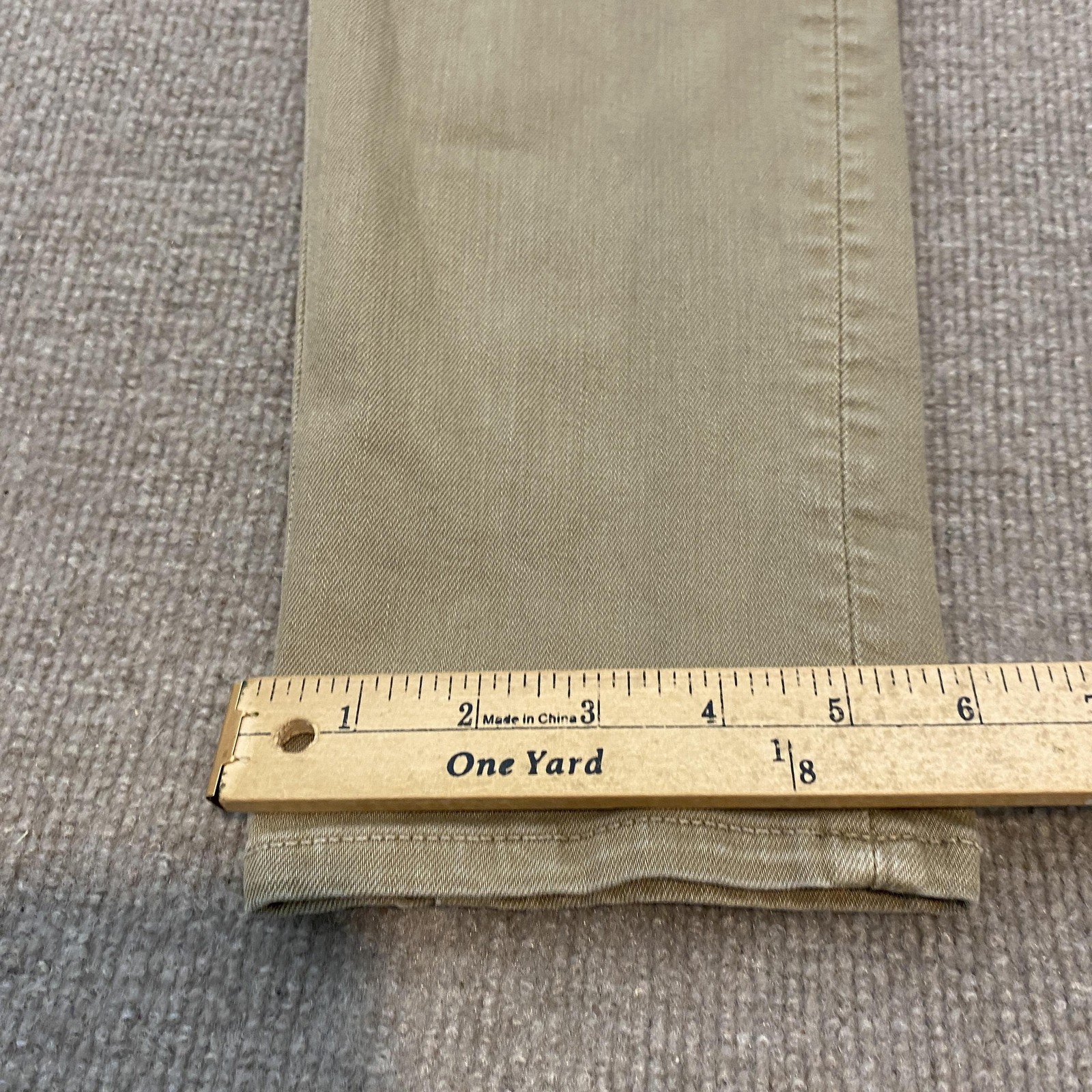 American Eagle Next Level Flex Jeans Mens 32×34 Beige Straight Stretch Denim