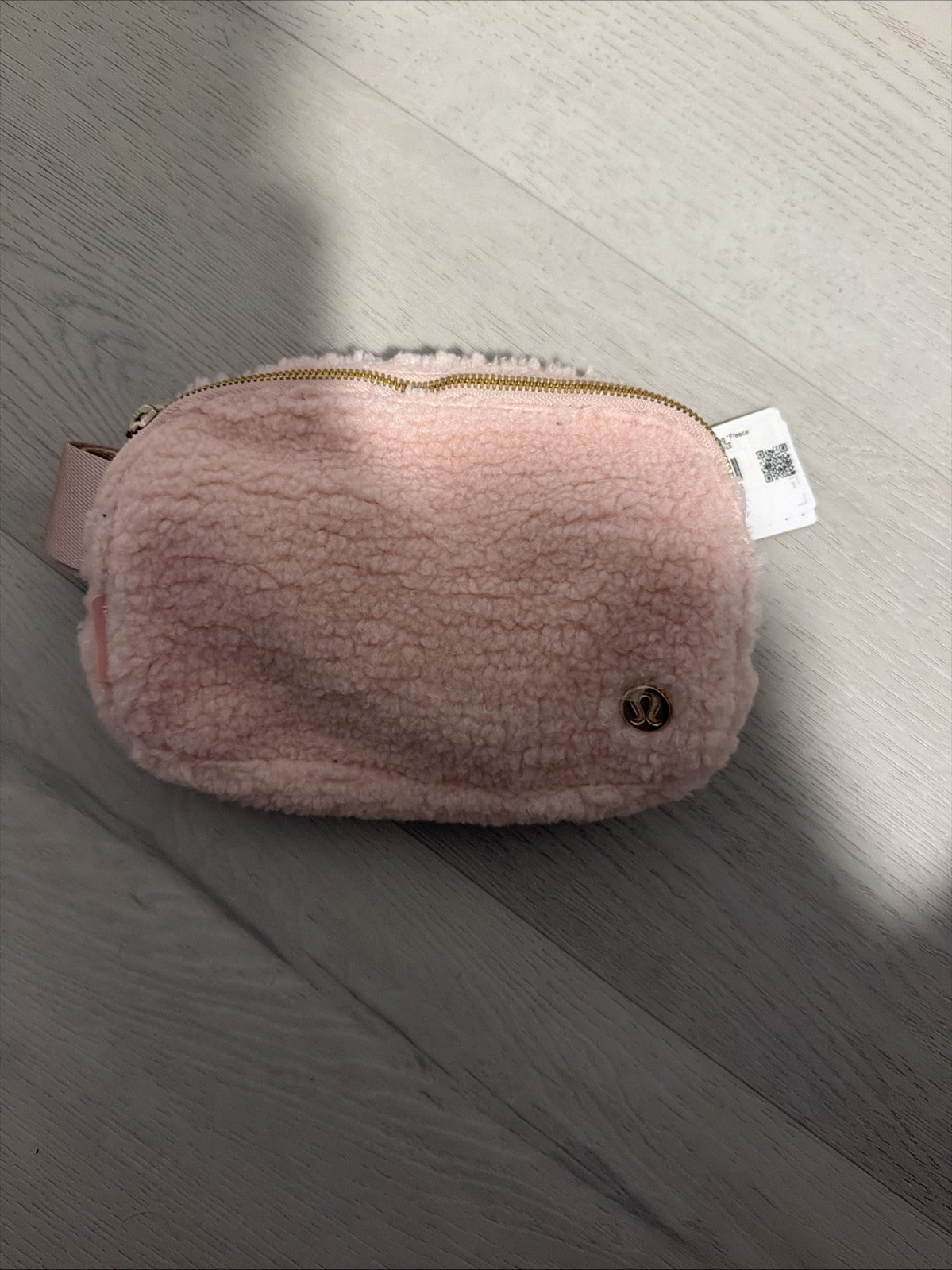 Lulu Lemon 1L Strawberry Milkshake Fleece Belt Bag NWT