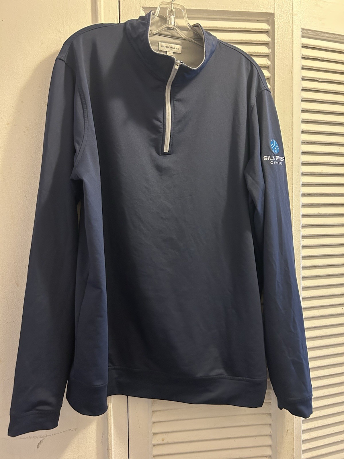 Peter Millar Perth Performance 1/4 Zip Pullover Men’s XL Navy Wicking