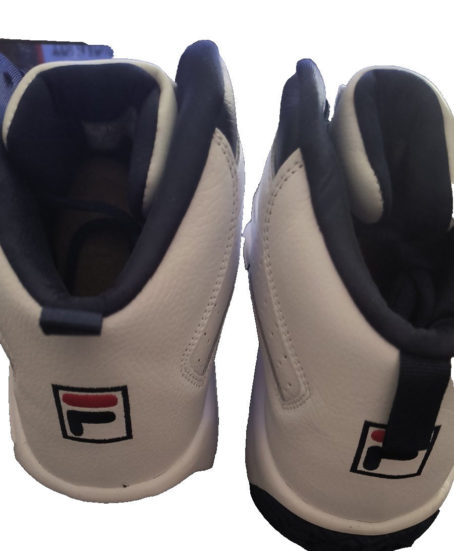 ​FILA MB Jamal Mashburn Men’s Size 12 White/Fila Navy/Fila Red