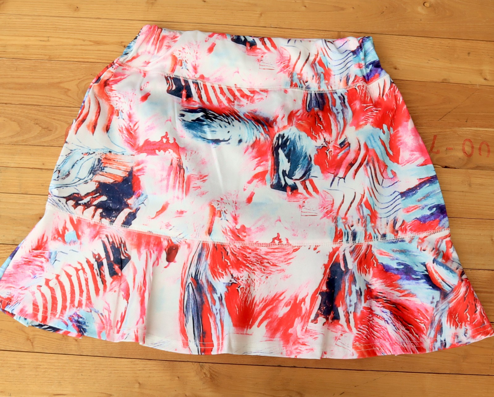 Womens Golf Tennis Skort Red White Blue Pink Athletic Size XL