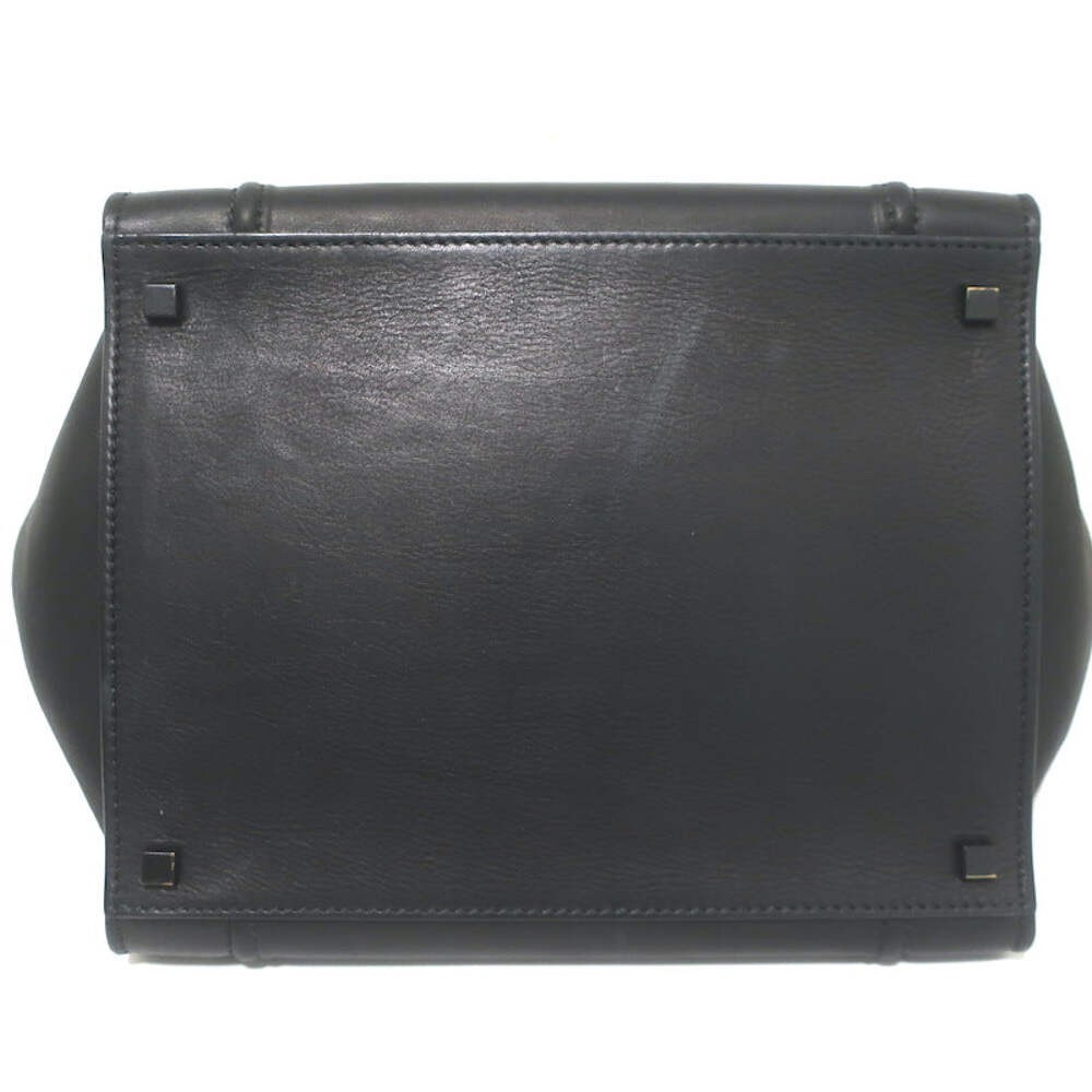 Celine Medium Phantom Luggage Tote Black Calfskin Leather