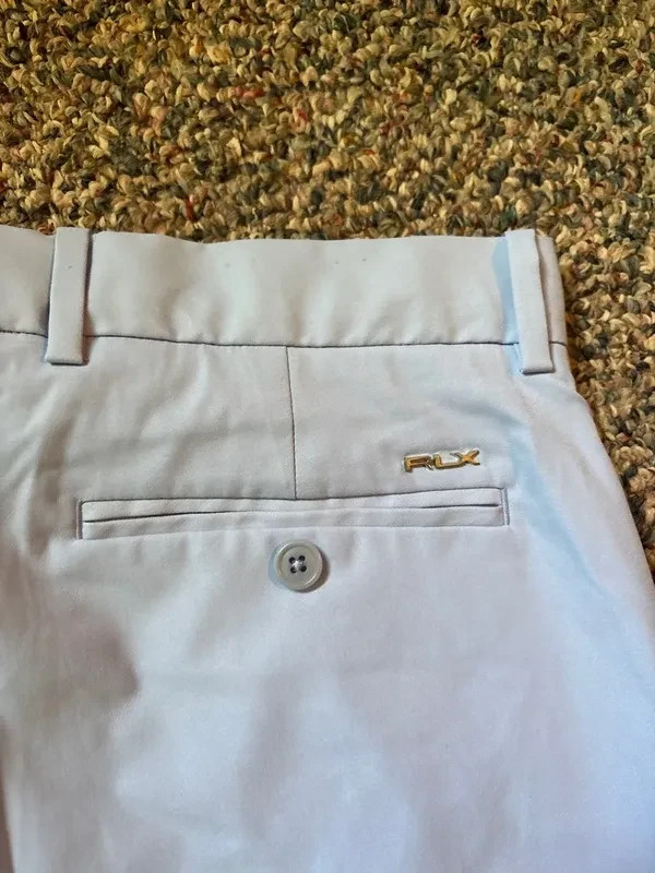 RLX Ralph Lauren Performance Pants Mens 30×32 NWOT Light Blue Golf Trousers