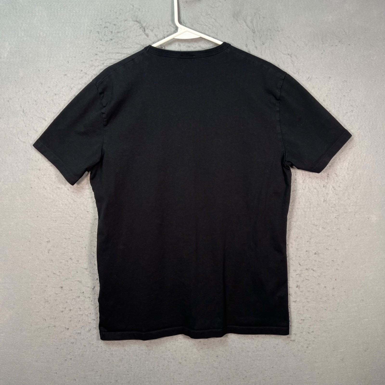 Asket Mens Size Large Black Organic Cotton T-Shirt
