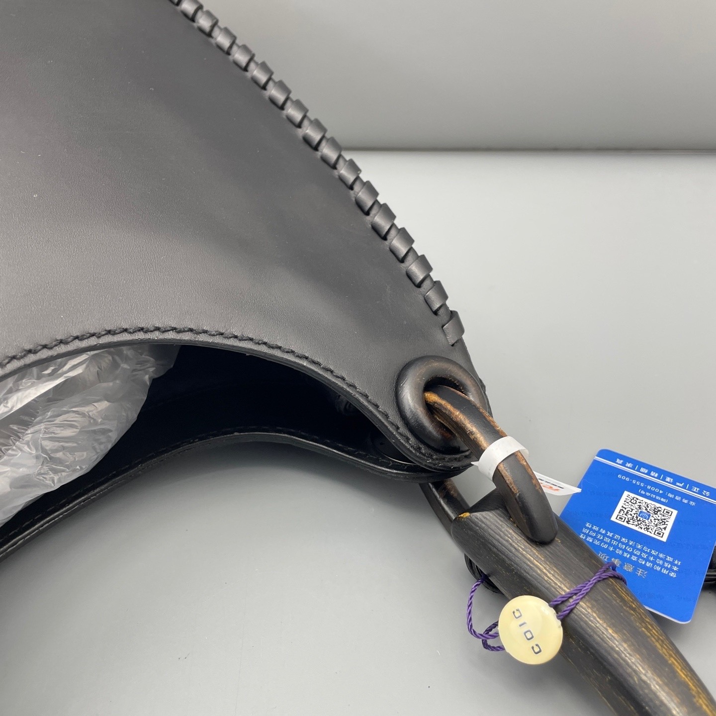 Gucci Pre-Owned Authentic Underarm Bag Black 29*23*11cm Free Tracked Shipping