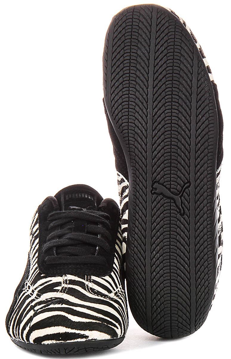Puma Speedcat Racetrack Street Low Womens Sneakers In Zebra US 4 – 13