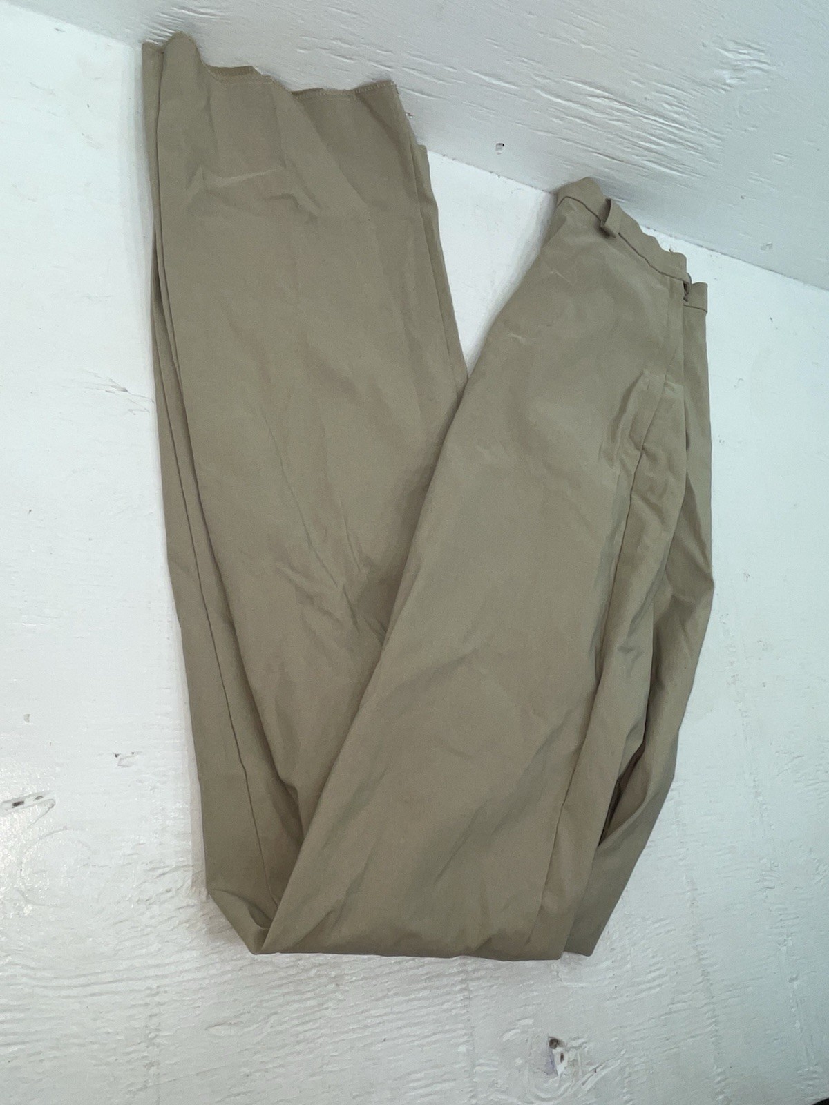 New Vintage Beige 1849 Polyester Pants #3443 XX-45