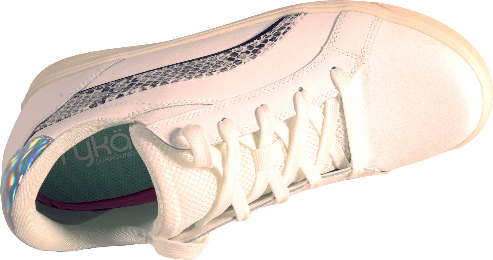 Ryka Viv Womens Casual Sneaker Brilliant White US Size 9.5 WIDE