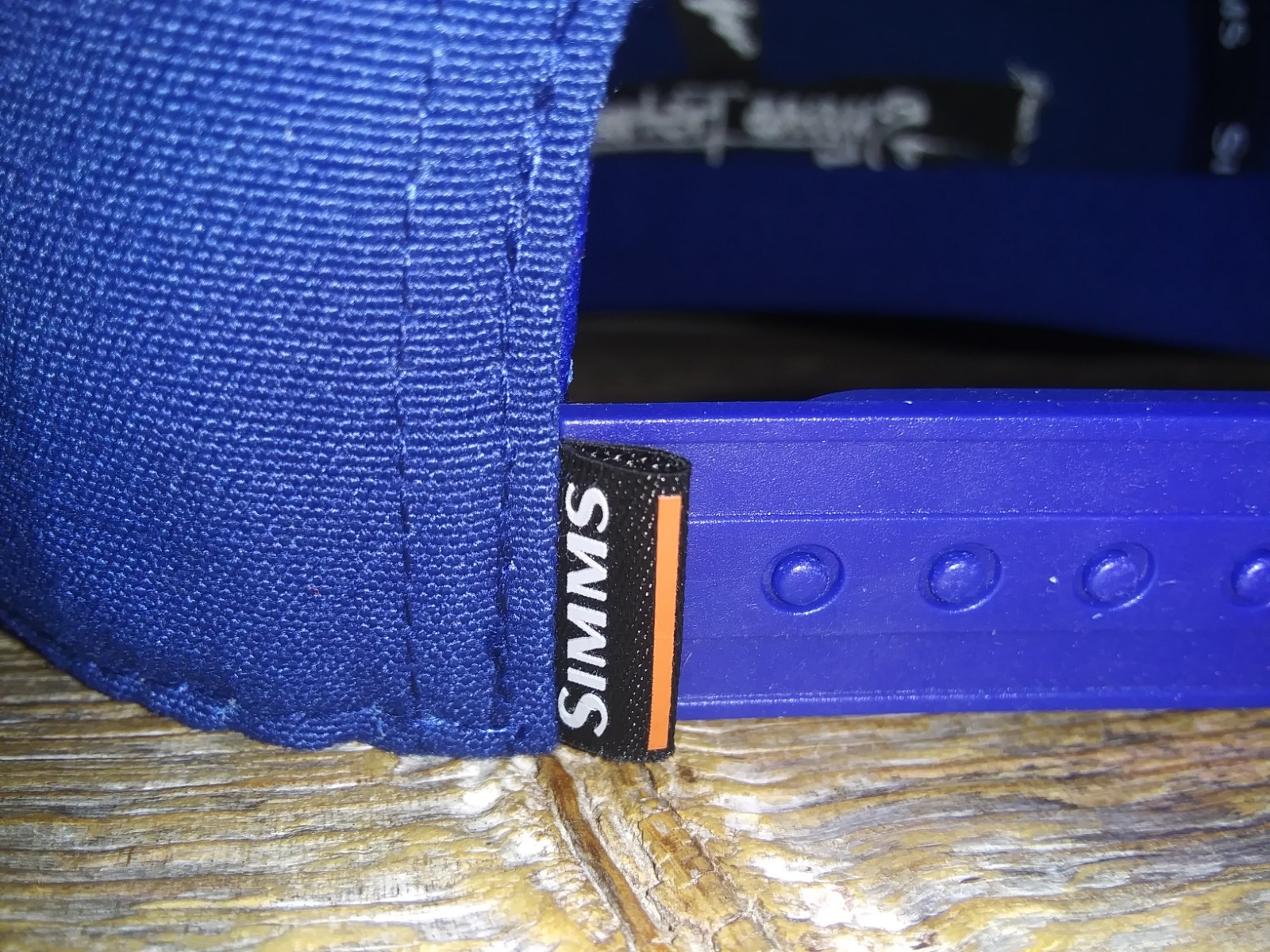 New Simms Fishing Hat – The Grateful Dead Lighting Bolt & Fish Lure Baseball Cap