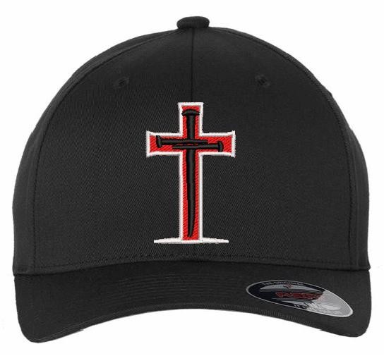Sacred Nails Christian Cross Hats for Men Women Jesus 3 Nail Cross Bible Jesus