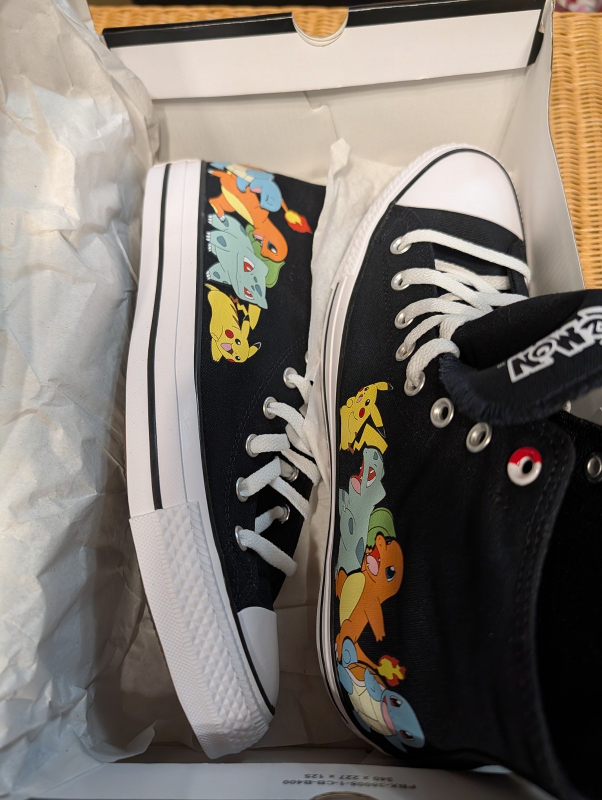 Pokemon 25th Anniversary Converse Chuck Limited Edition