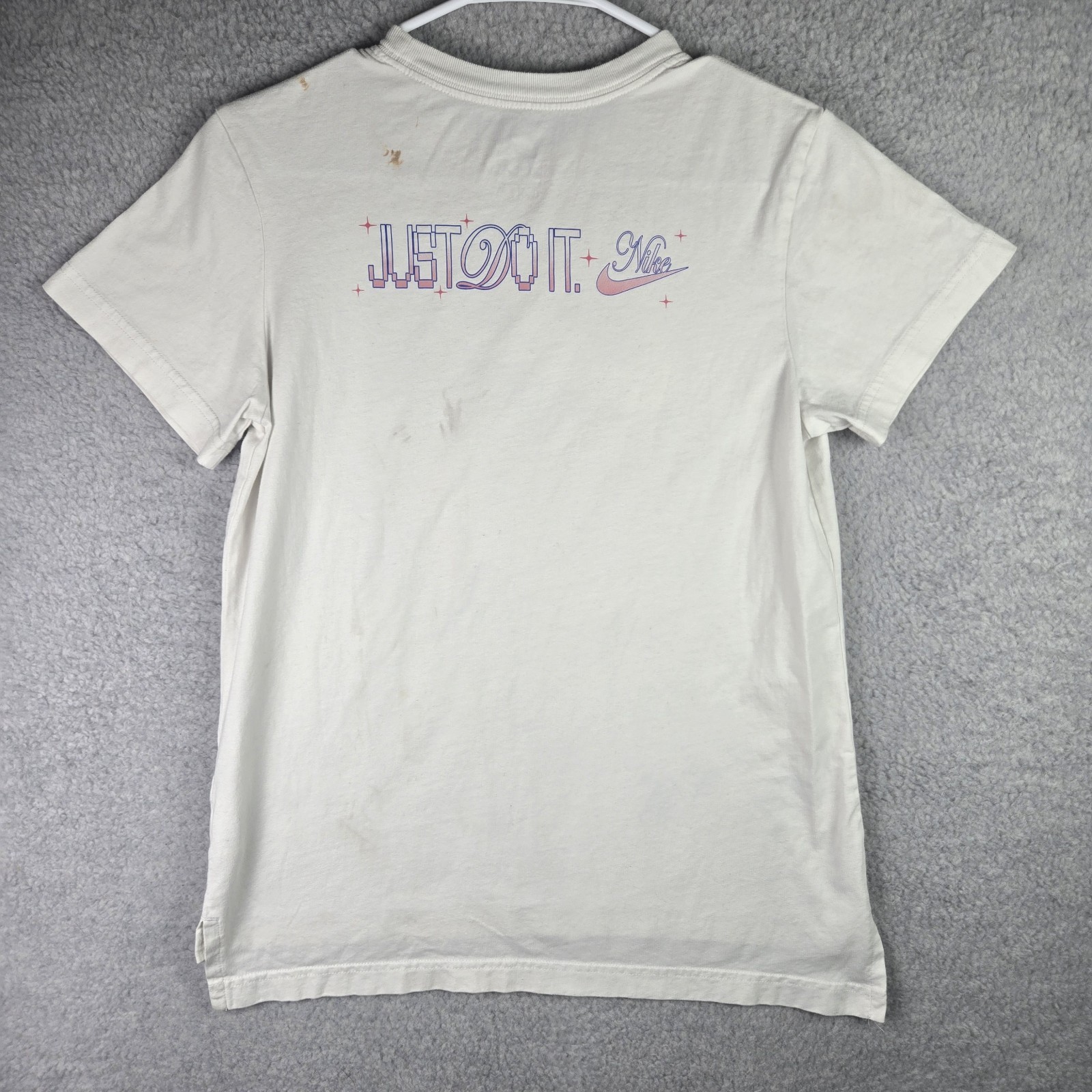 Nike Youth Girls Unicorn T Shirt White XL Sports Mystical Fantasy