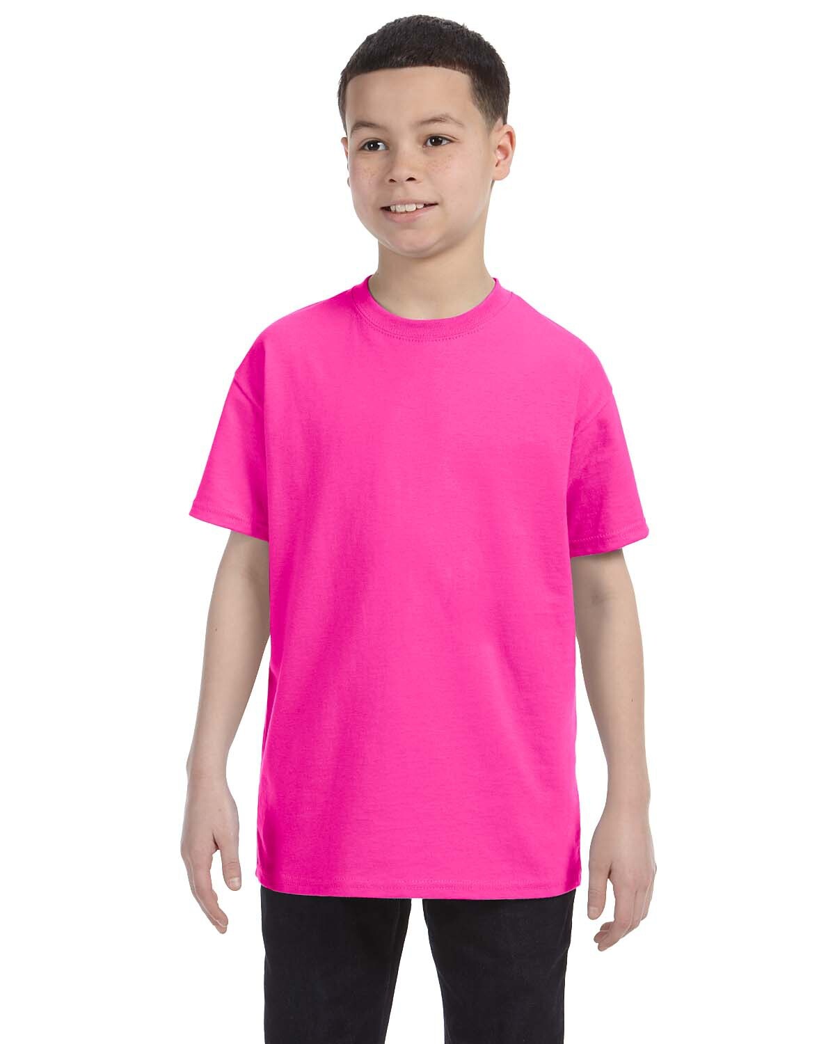 Gildan Youth Heavy Cotton Preshrunk 5.3 oz. Short Sleeves T-Shirt G500B XS-XL
