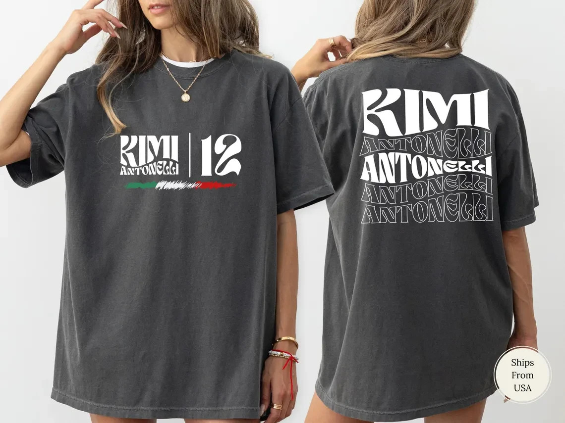 Kimi Antonelli Vintage Formula One , Grand Prix Motorsport Antonelli Fan Look