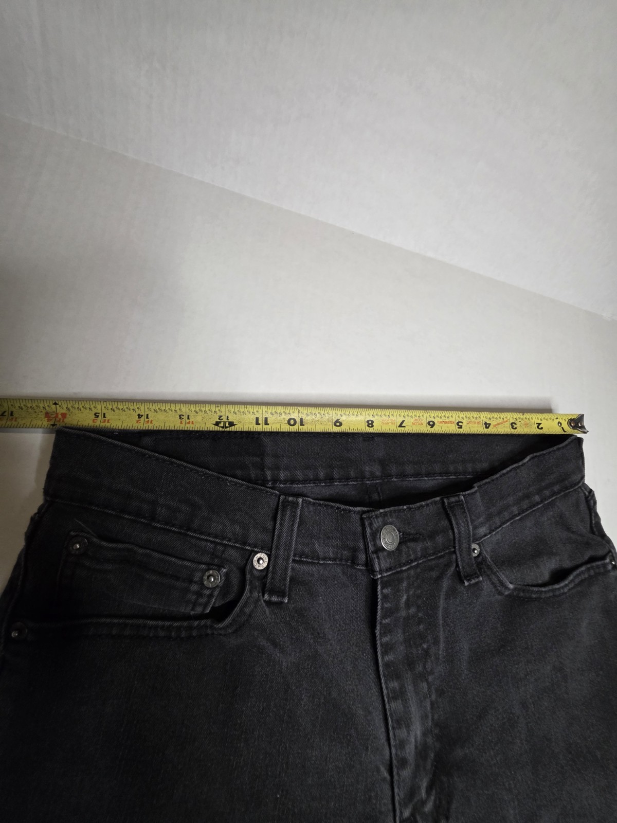 Levis 511 Slim Fit Jeans Mens 32×32 Black Native Cali Flex Denim 04511-1907