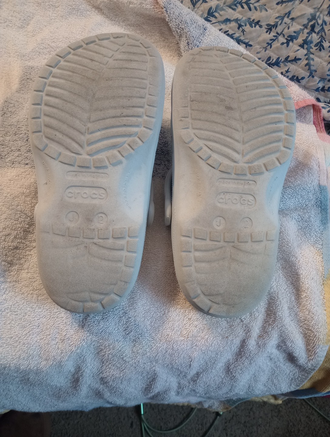 Pastel Blue Crocs