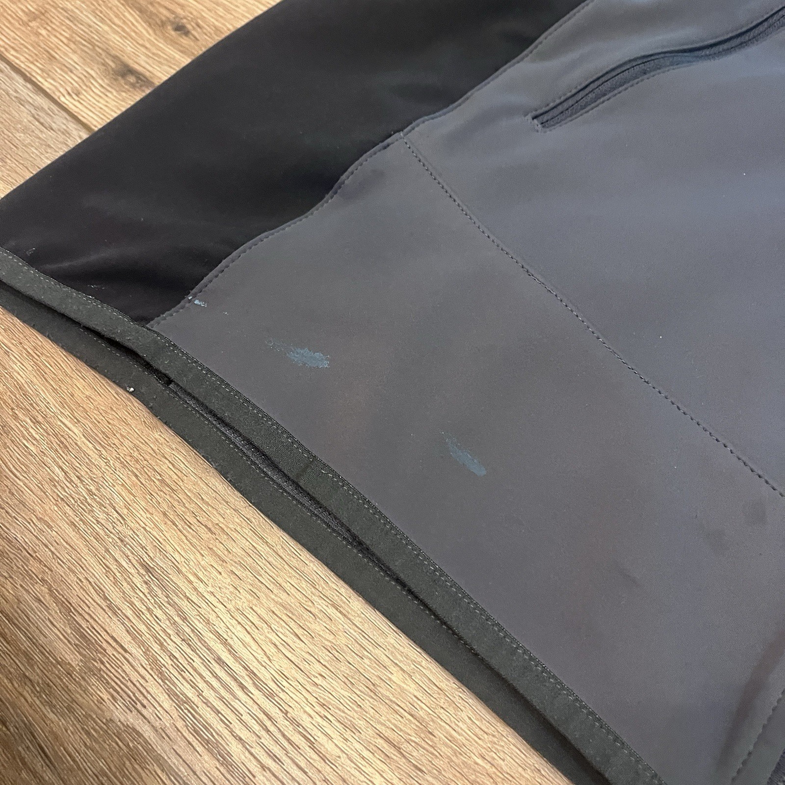 The North Face Summit Series Windstopper Soft Shell Zip Up Jacket Grey Black XL