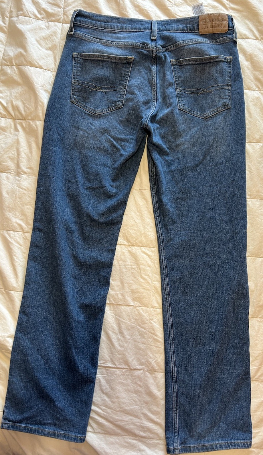 Signature By Levi Strauss #11703 NEW Men’s Straight Flex Jeans 32×32 Levi’s