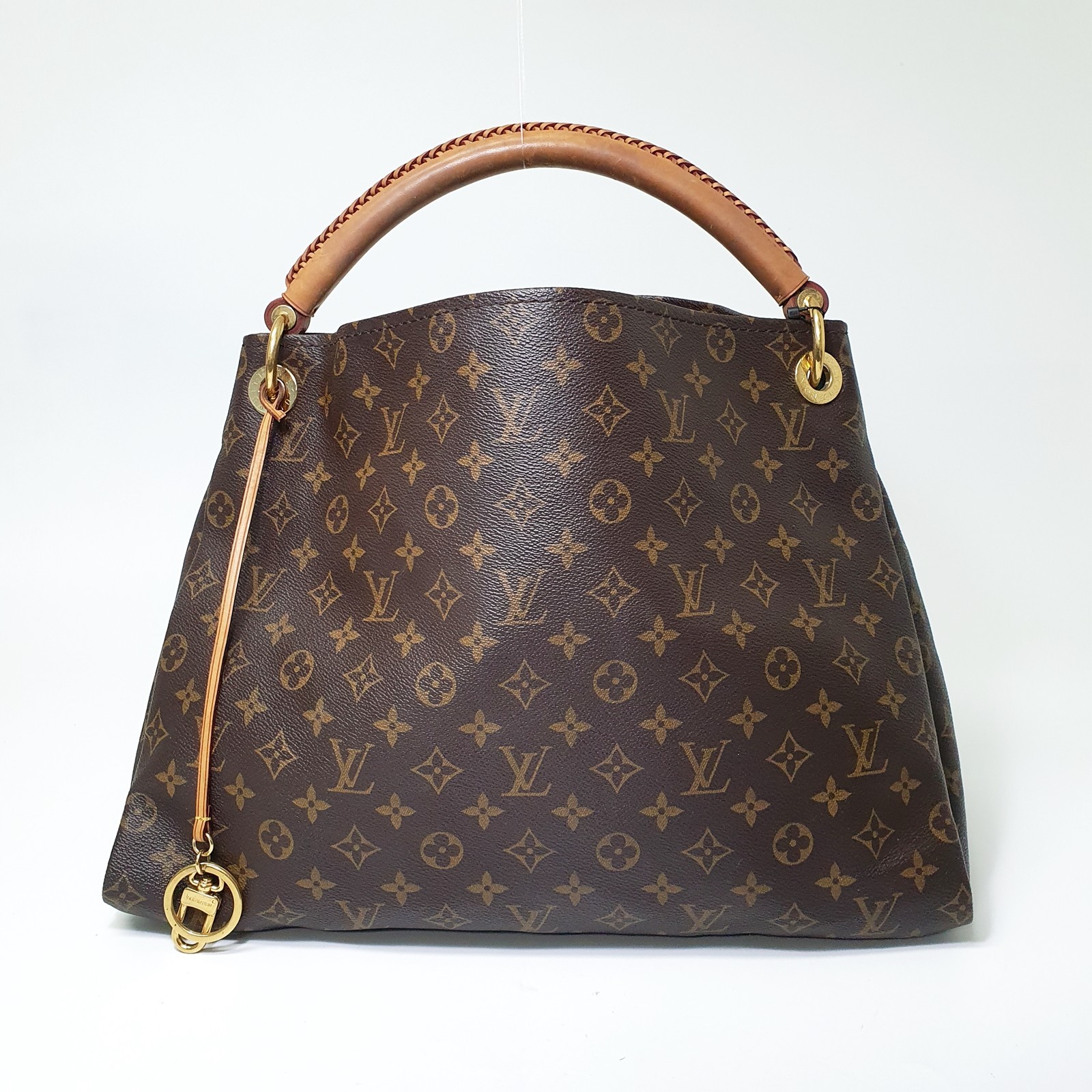 TARIFF FREE Authentic Louis Vuitton Artsy MM Monogram M40249 Genuine Daily LF599