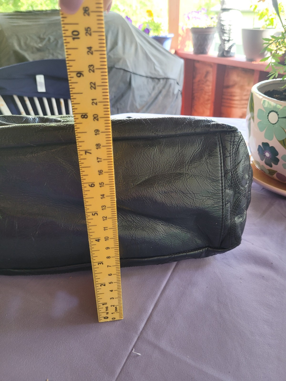 Coach Black Signature xlarge diaper or handbag lap top use