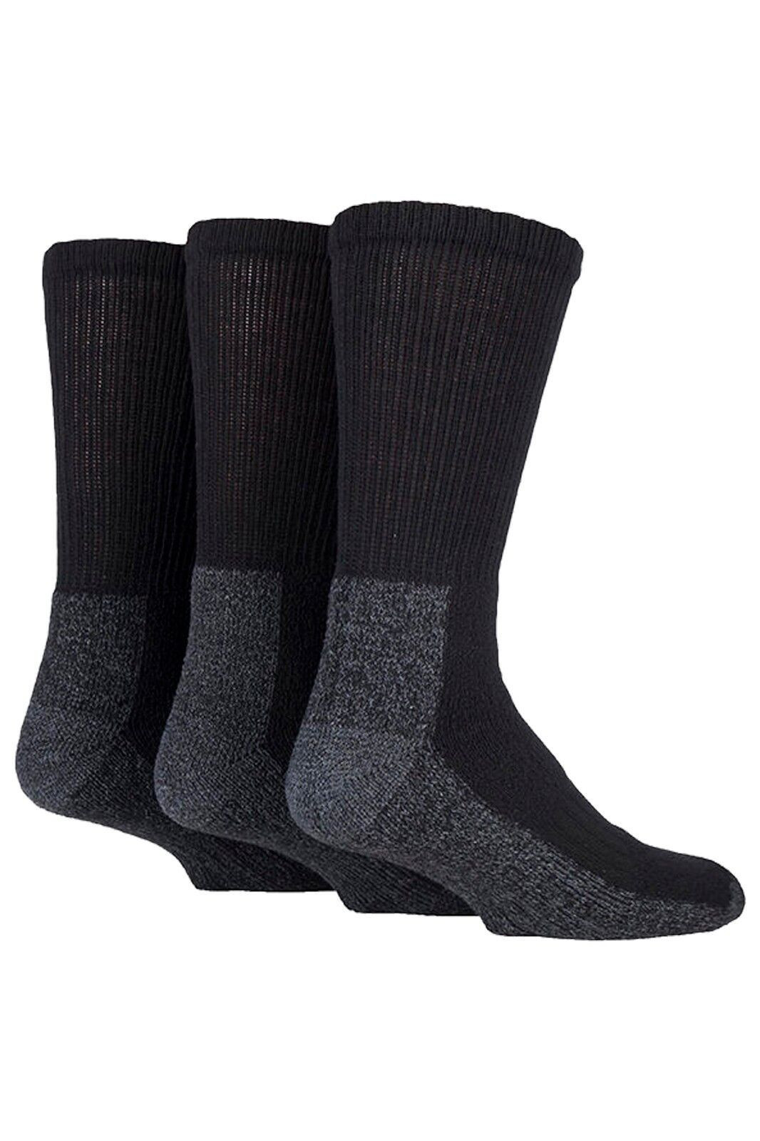 Workforce – 3 Pack Mens Heavy Duty Work Socks for Steel Toe Boots