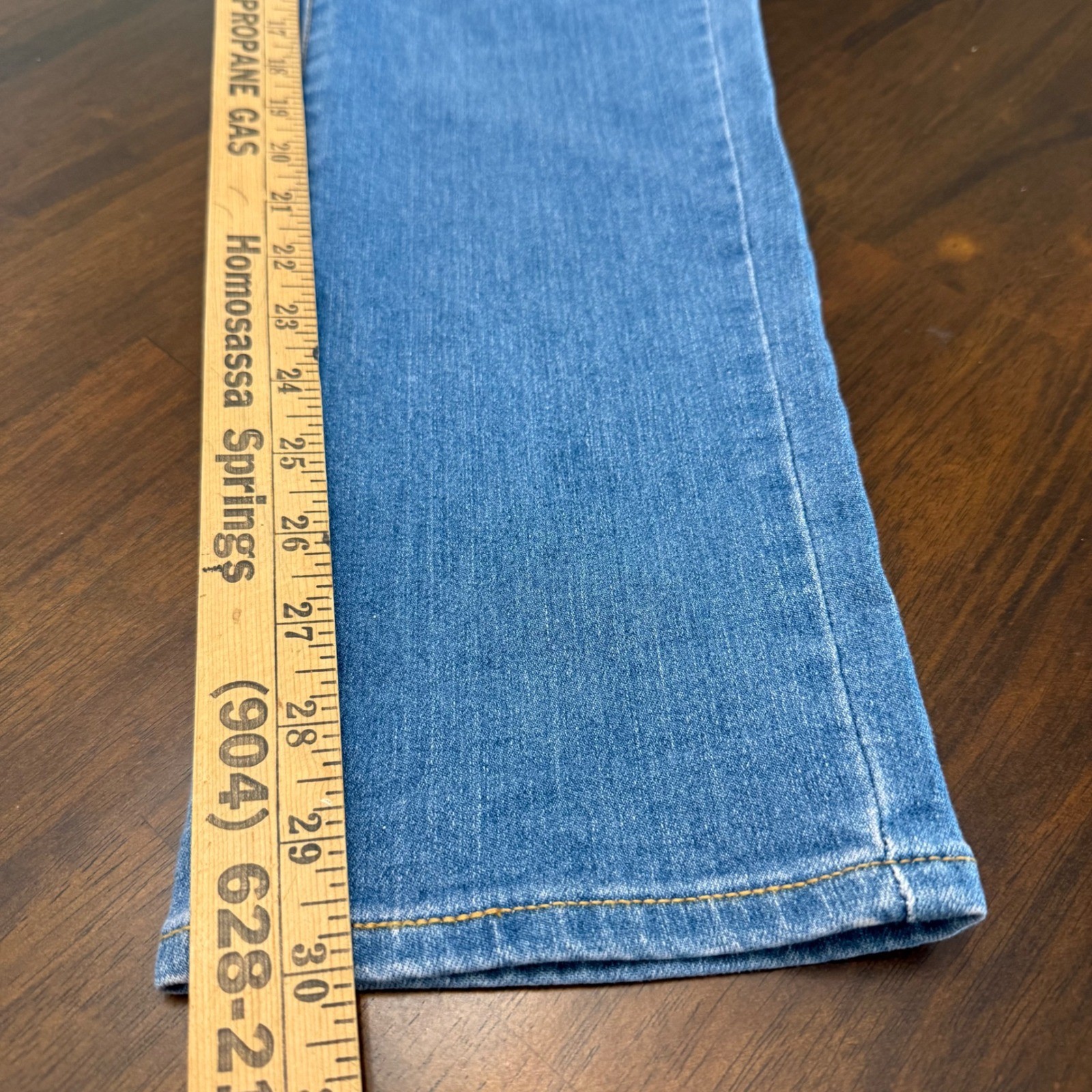 Levis 311 Shaping Skinny Jeans Blue Mid Rise Stellar Stretch 34 (36×30)