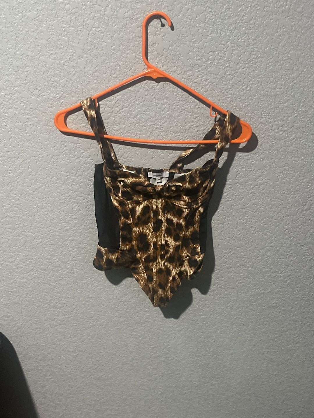 Miaou Deville Leopard Print Corset Body Suit in Niki