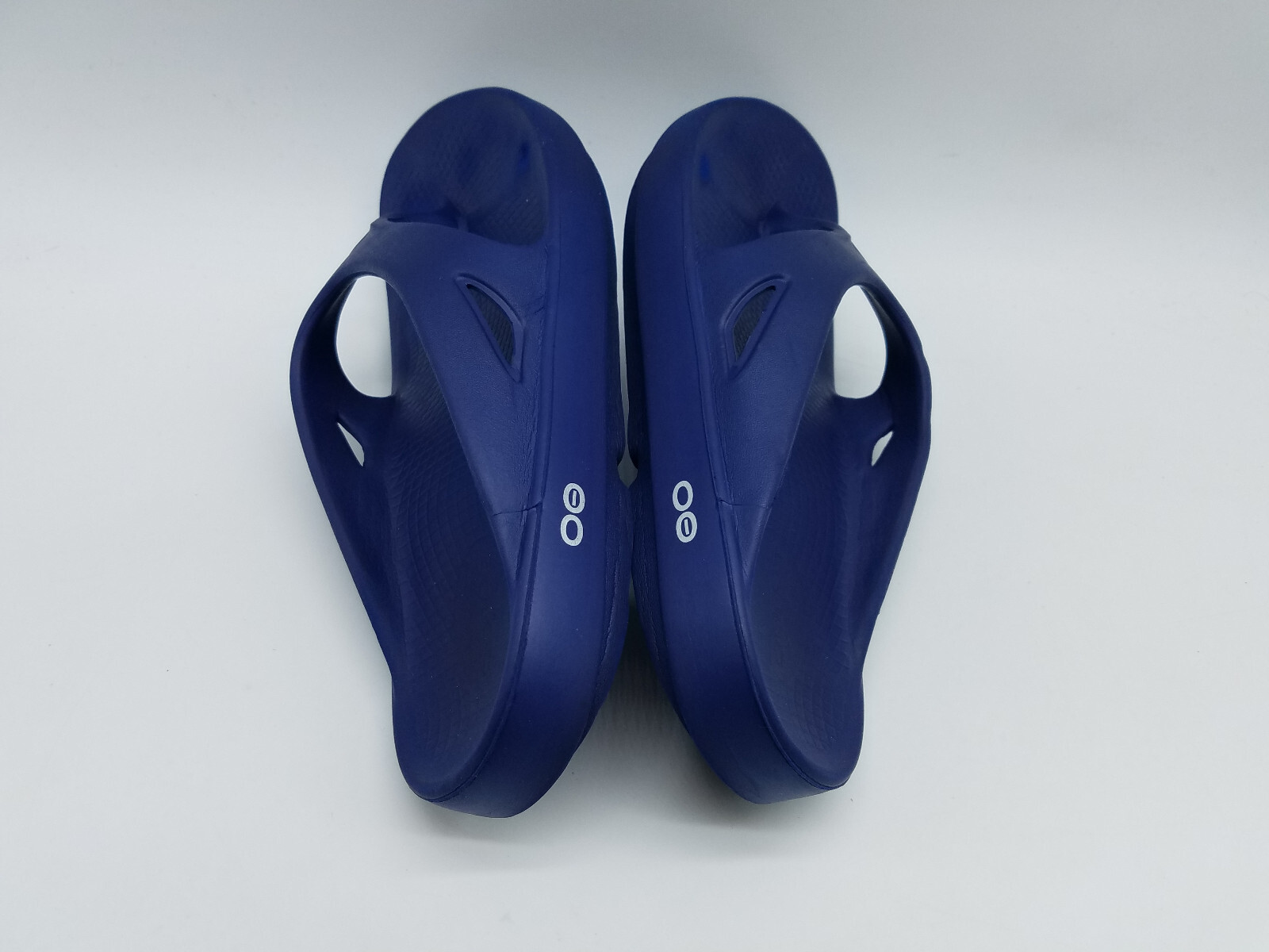 Oofos Oolala Women’s Size 9 Recovery Flip Flop Thong Sandals Blue