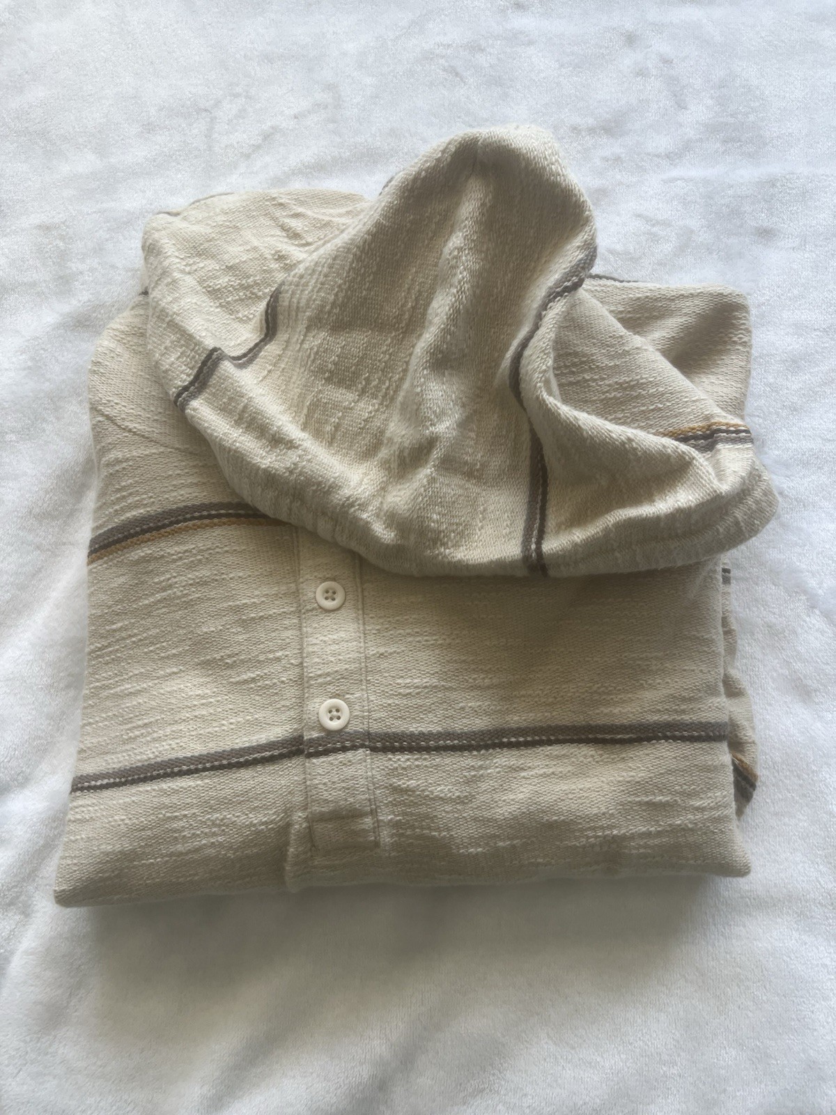 O’Neill Standard Fit Baja Pullover x Light Khaki Size M Knit Beach Lightweight