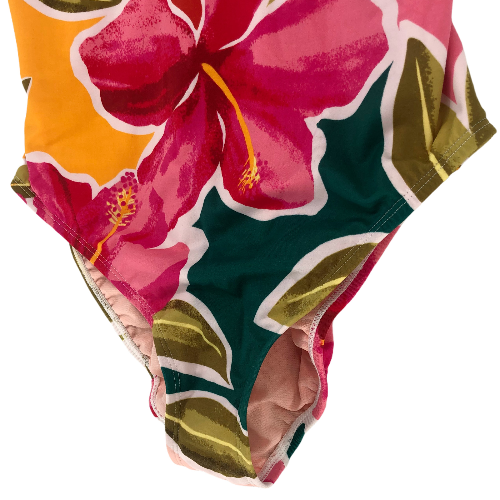 Beach Betty by Miracle Brands Women One Piece Swimsuit Keyhole Floral Size M New