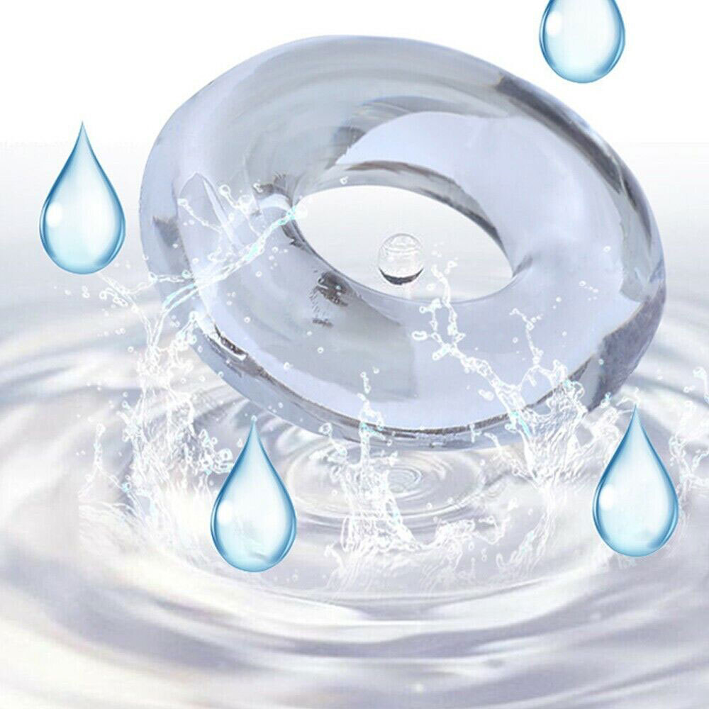 Men’s Sexy Transparent High Elastic Soft Thong C-Strap Ring Circle Underwear US~