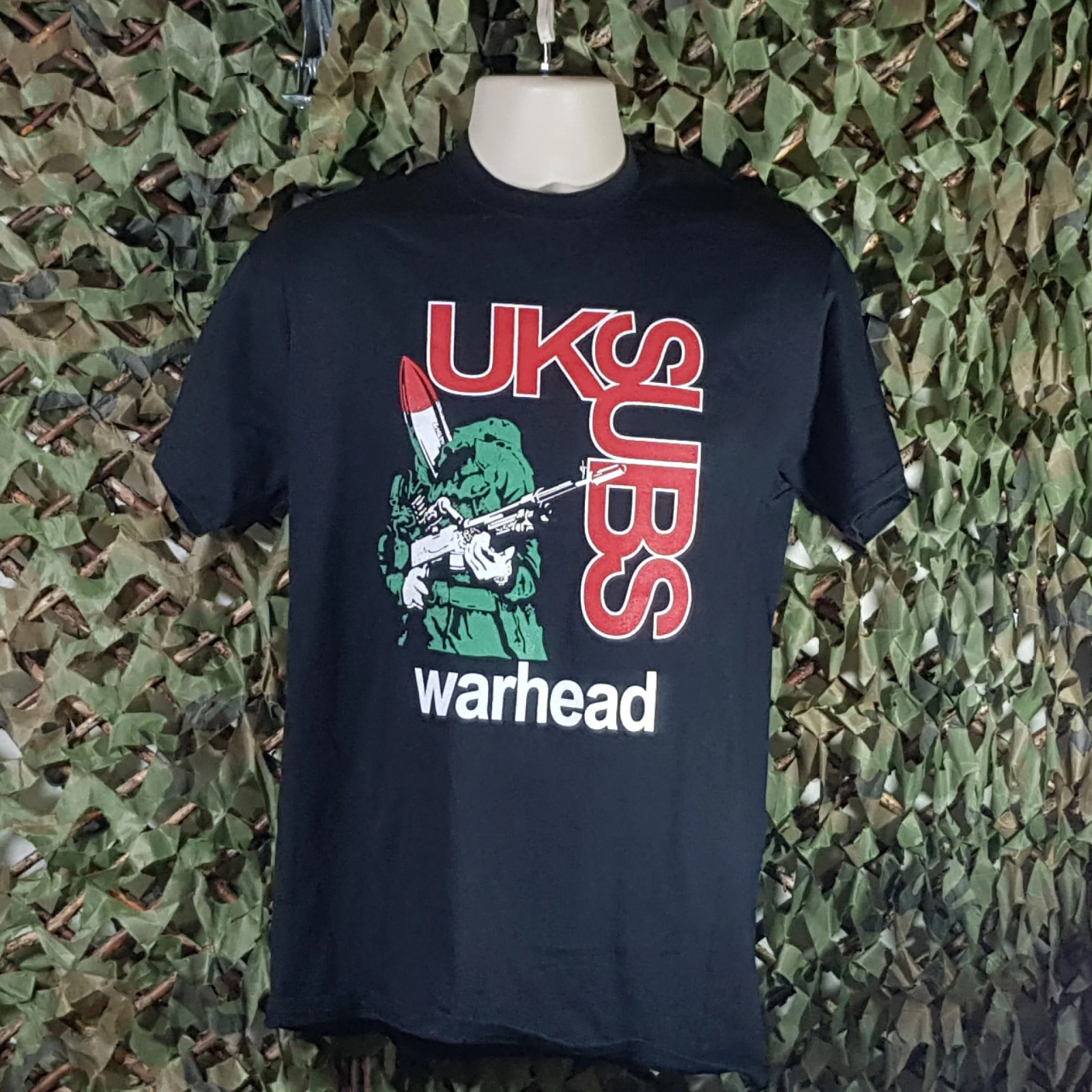 U.K. Subs – Warhead band Shirt Unisex Concert S-5XL TR678