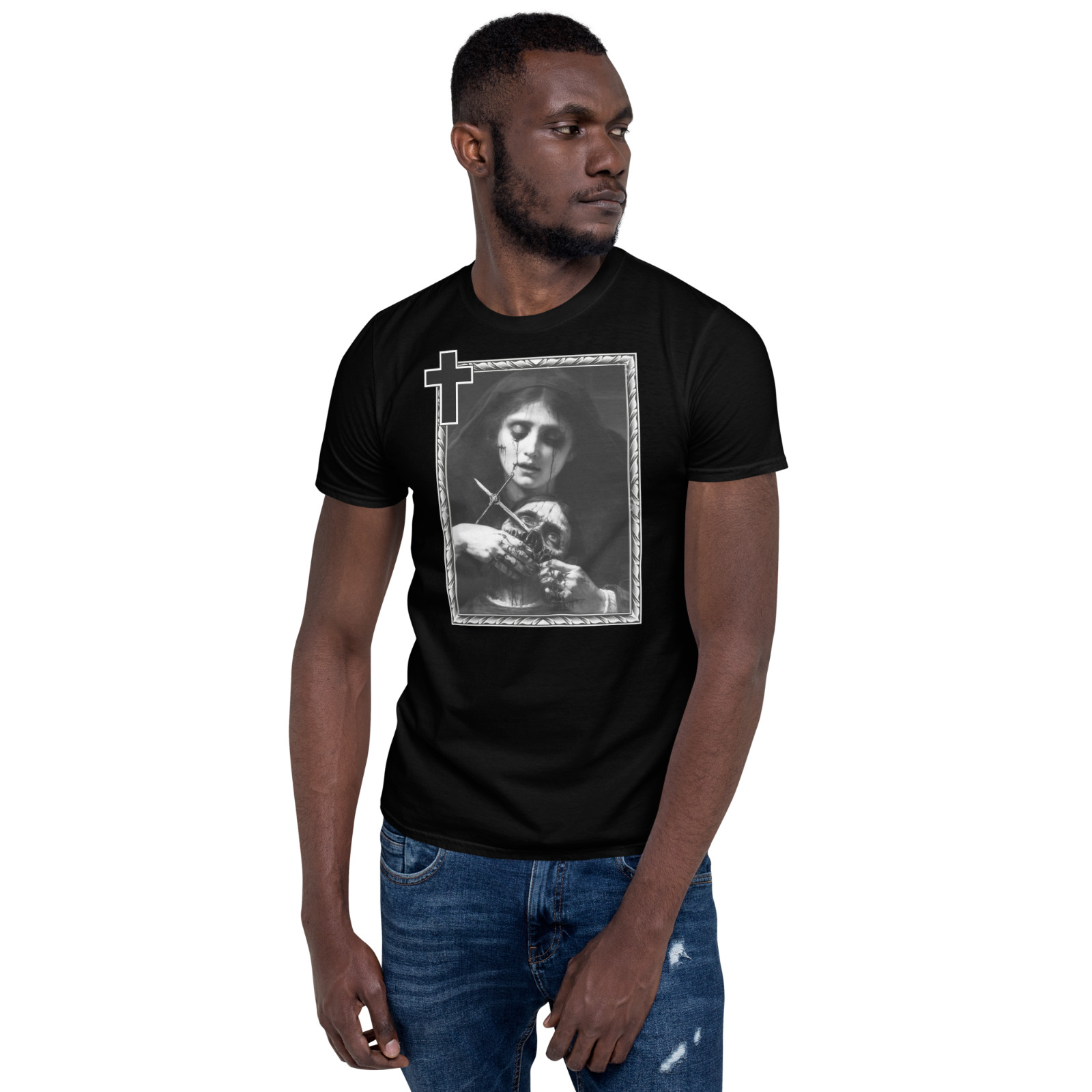 Amazing Grace, How Sweet the Sound, Religious, Occult, Art, Men’s T-Shirt